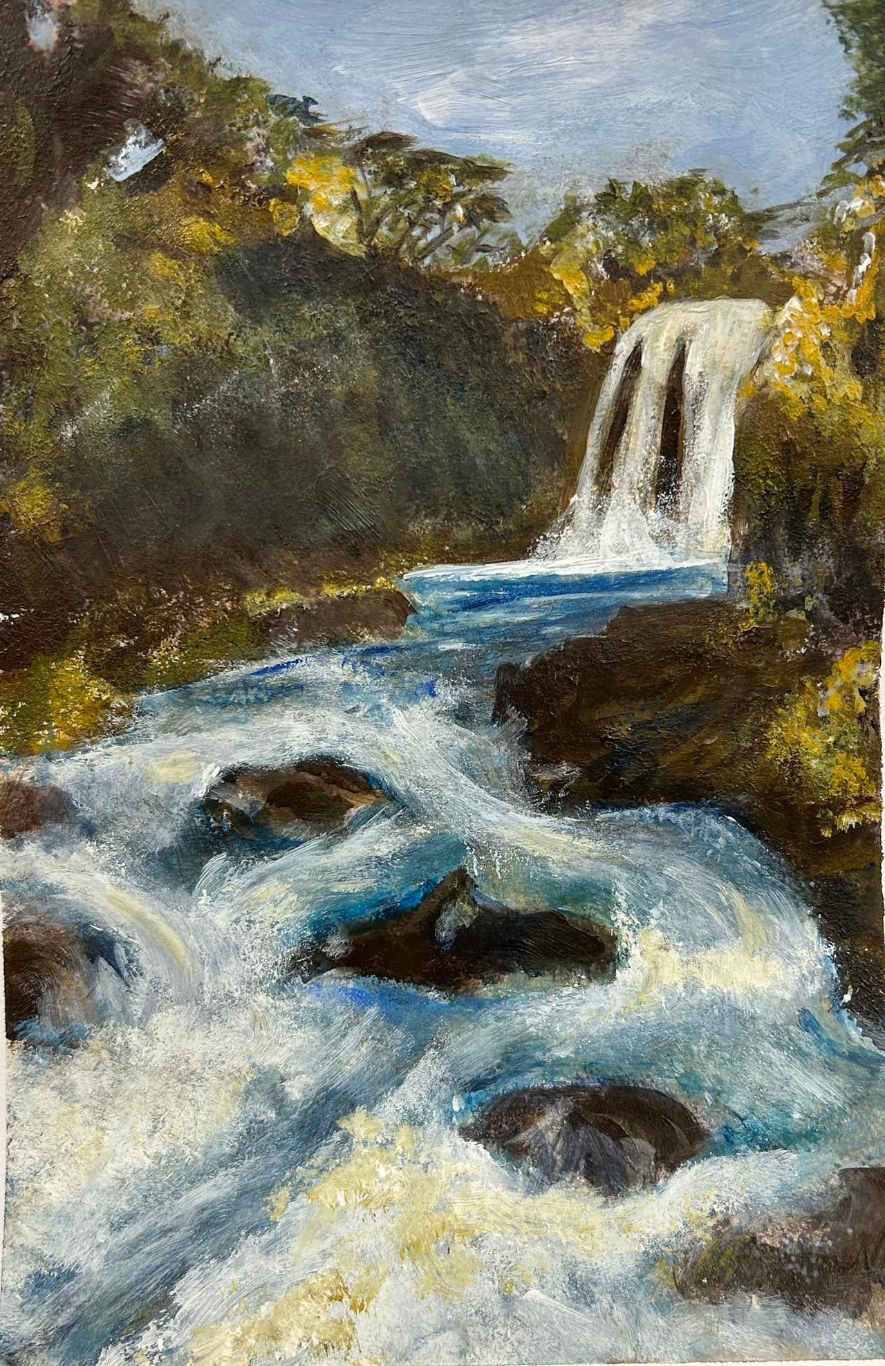 A photo from a recent class